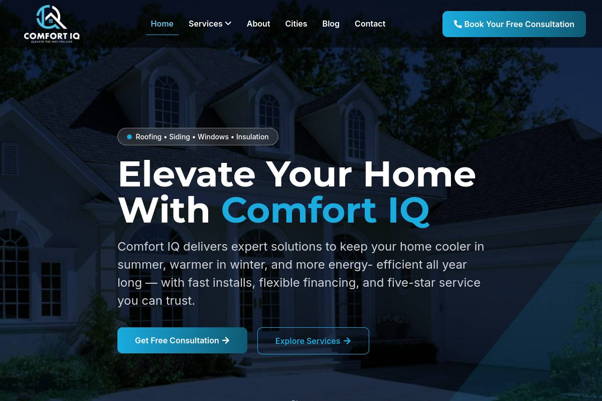 Comfort IQ website