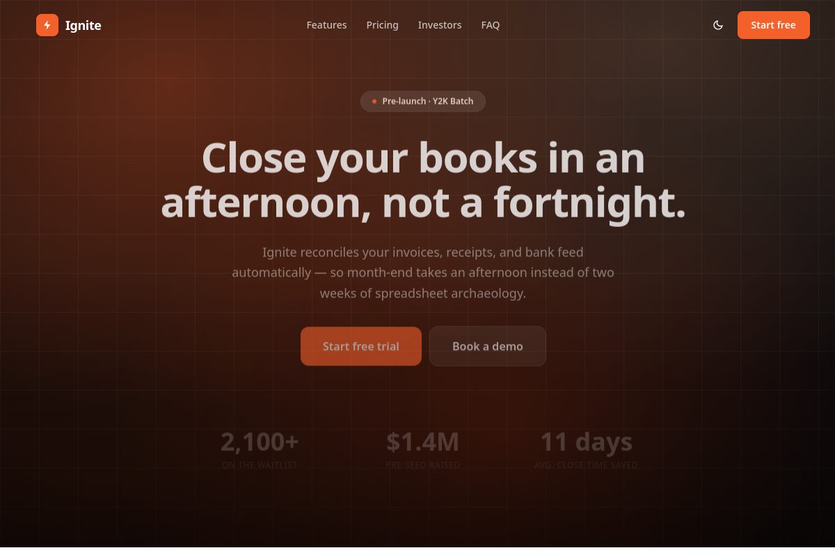 Ignite website