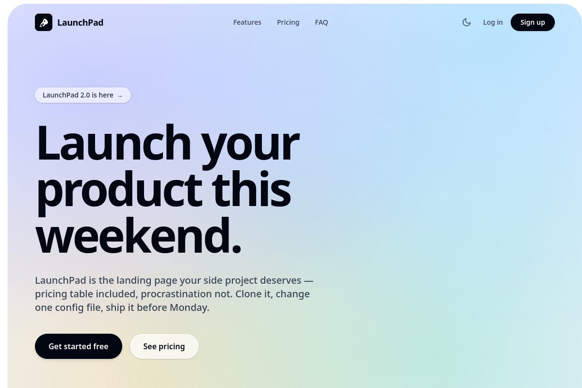 LaunchPad website