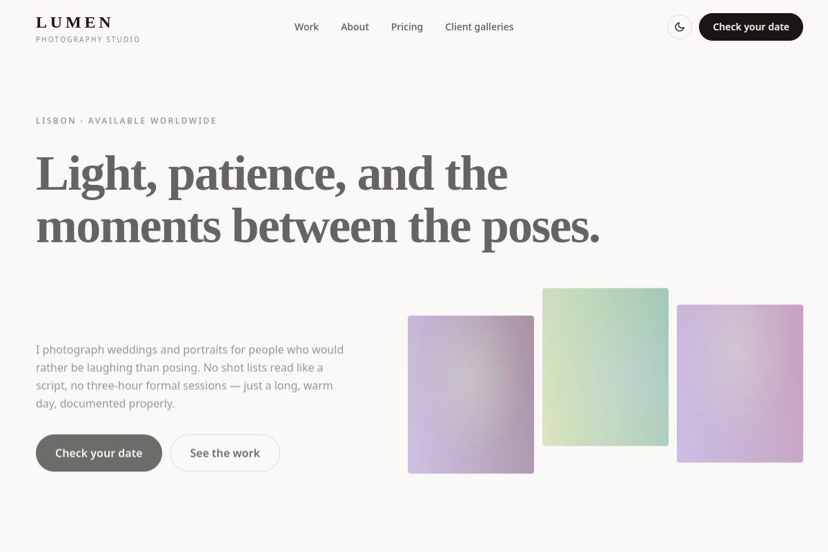 Lumen website
